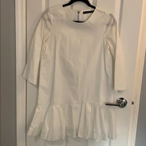 Zara white dress